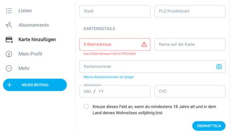 onlyfans kreditkarte|Onlyfans ohne Kreditkarte nutzen – so geht’s